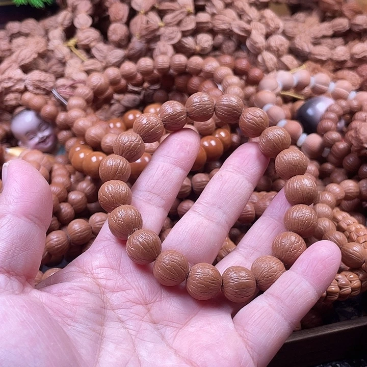 手串猴头核桃1.3同尺聚宝盆