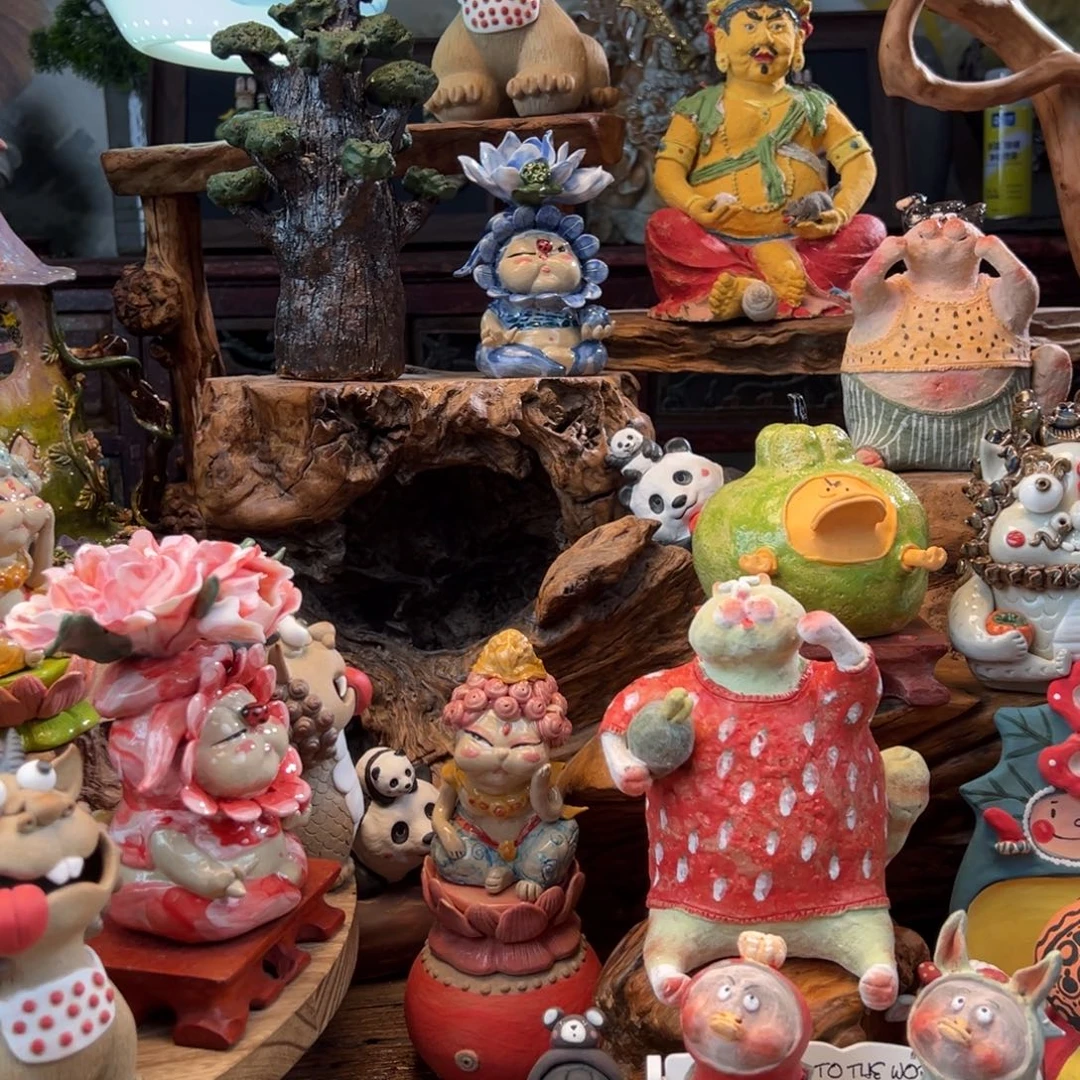 C***雨小镇青花每日有新品