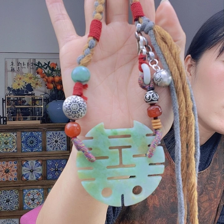 翡翠项链未镶嵌项链