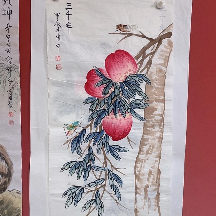 国画冯老师手绘作品