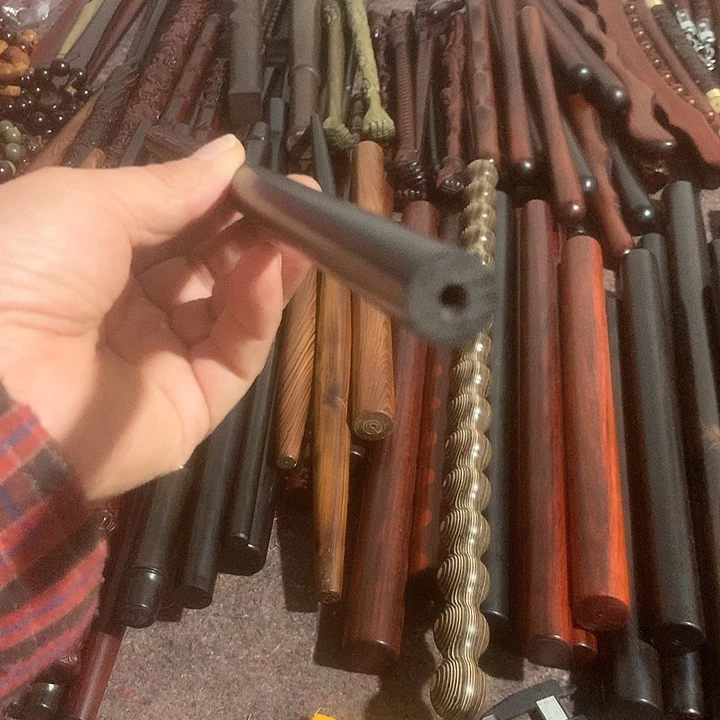 东非黑黄檀（紫光檀）明***窗紫光檀木烟干长40-1.5