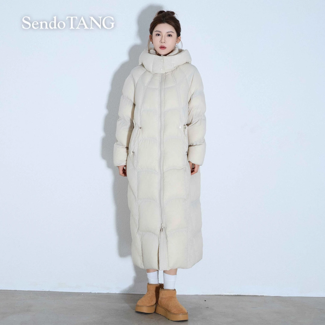 抗打十年【日落海港】胖多女装新款时尚休闲高级感百搭羽绒服