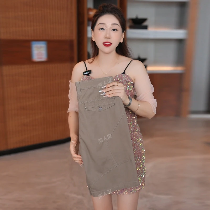 轻工装男士五分休闲短裤夏季薄款凉感百搭弹力潮流中裤子外穿男装