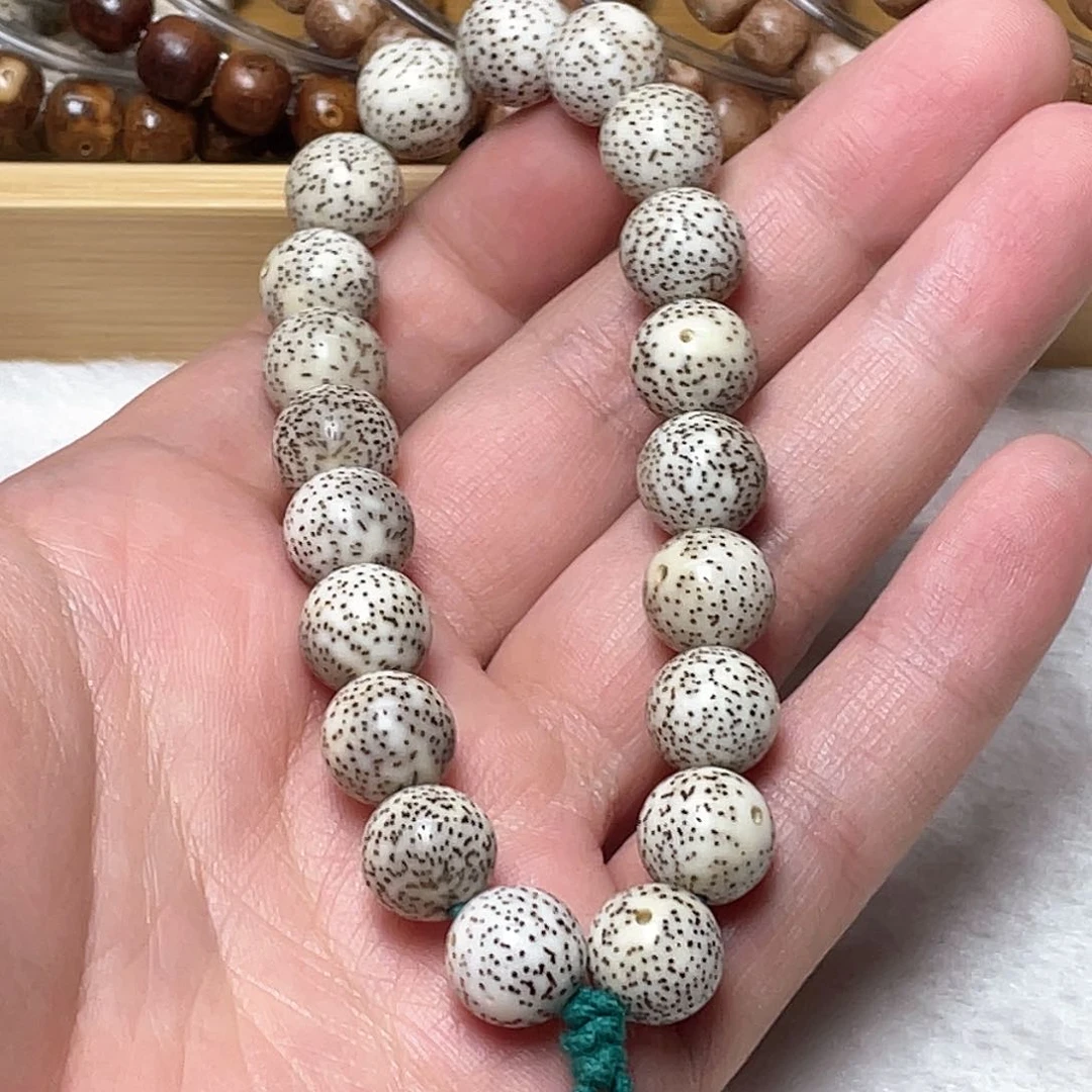 星月菩提吊坠圆珠手持，12尺寸