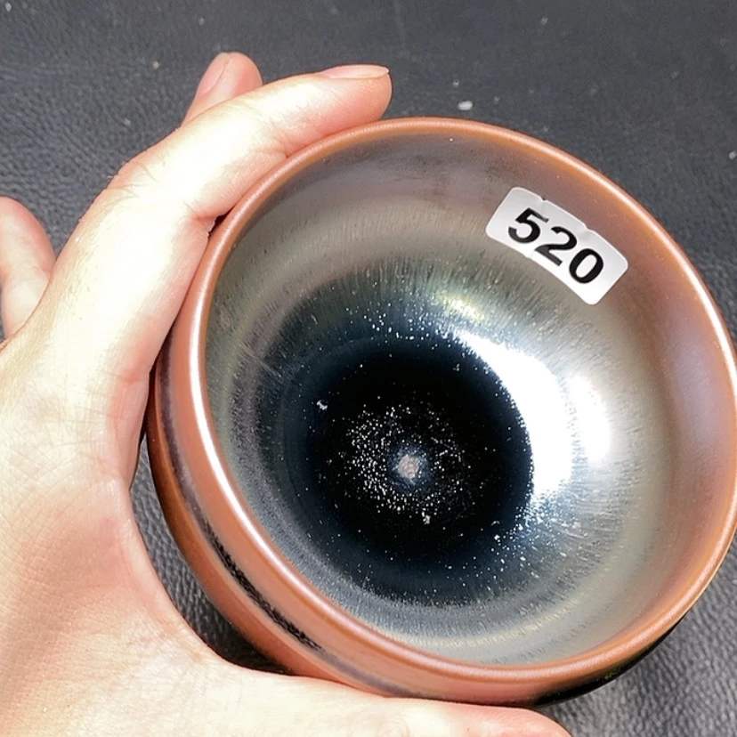 【闪购商品】茶盏全手工真建盏放漏