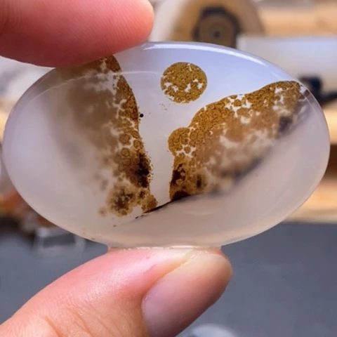 玛瑙/玉髓吊坠(不含链)未镶嵌17