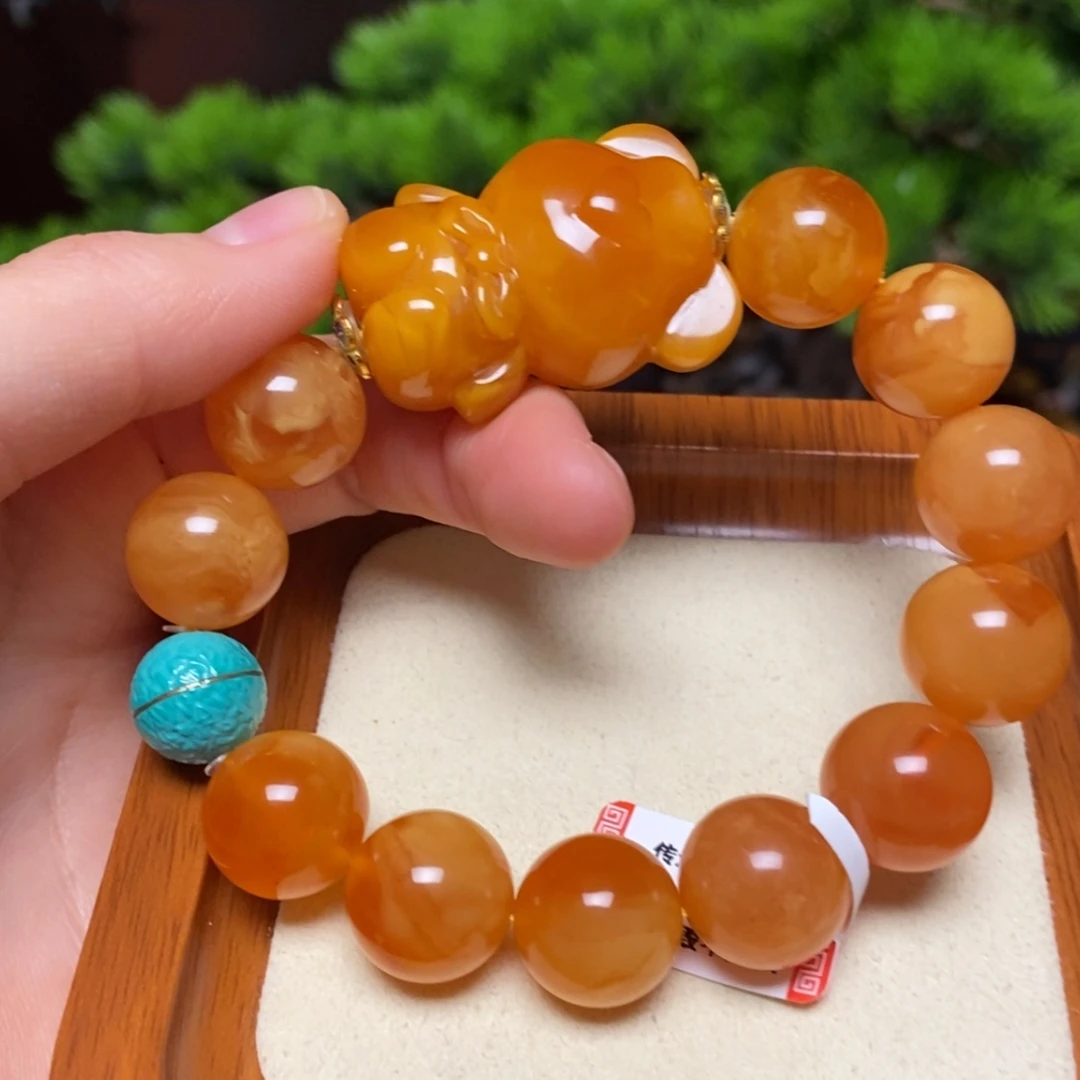 【闪购商品】手链蜜蜡未镶嵌手串