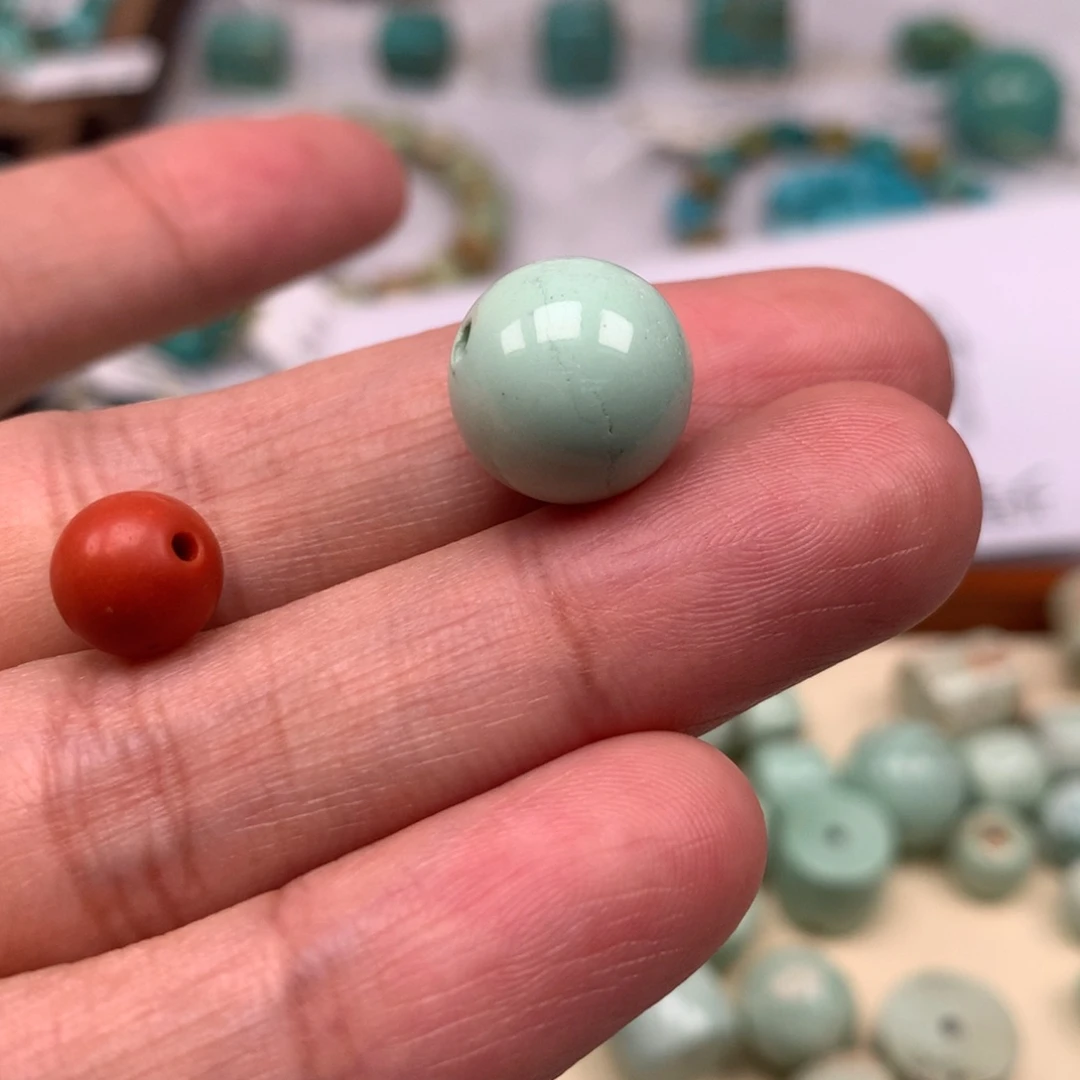 玛瑙/玉髓未镶嵌圆珠一颗