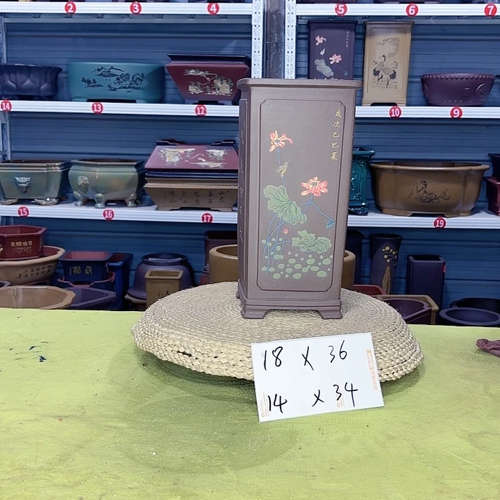 紫砂花盆宜兴紫砂厂