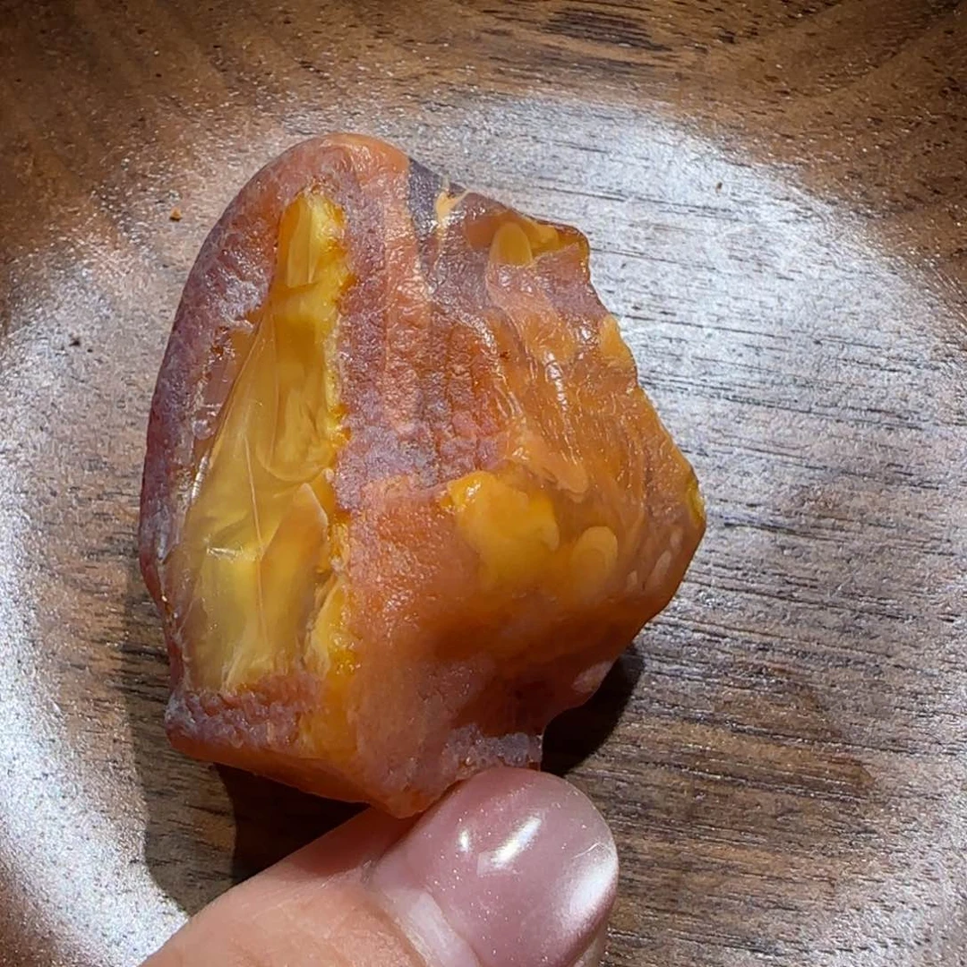 定制琥珀未镶嵌微**语专属定制