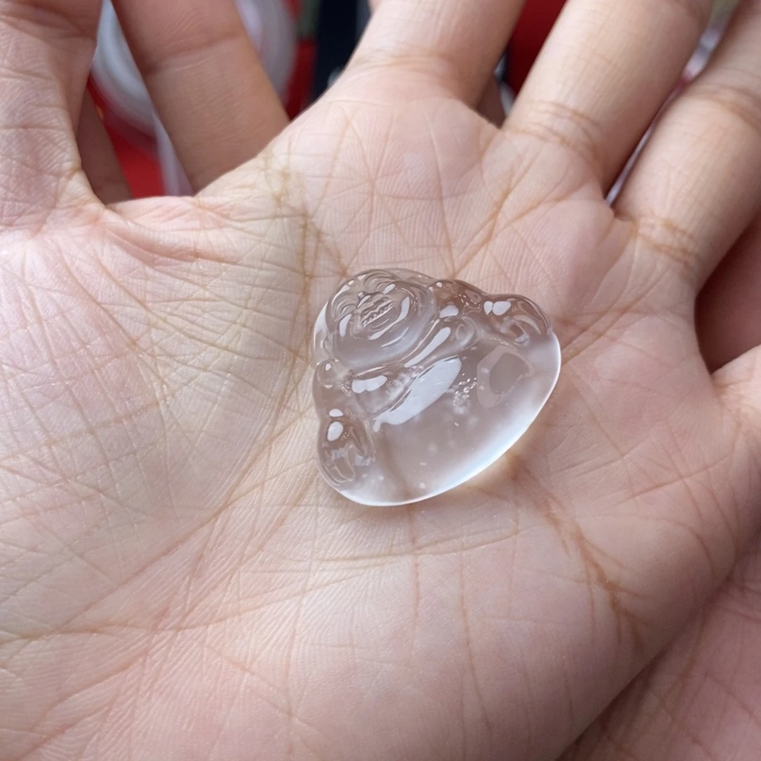 石英质玉未镶嵌手牌