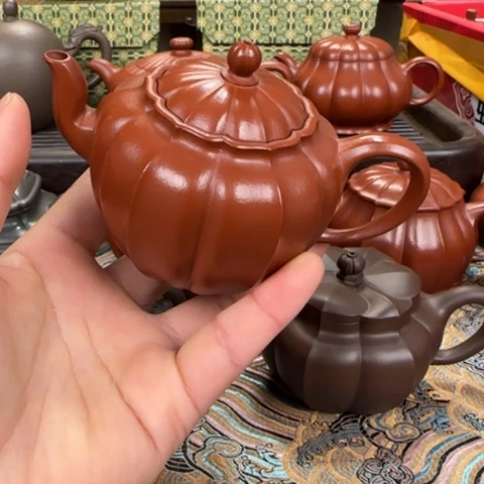 紫砂茶壶惊*宜兴紫砂重楼