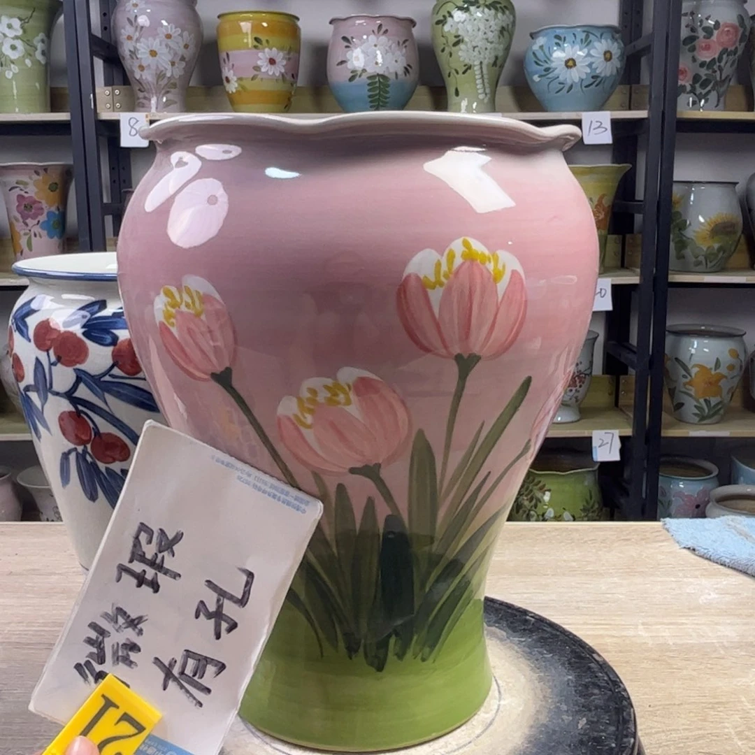 1tc景德镇陶瓷花盆