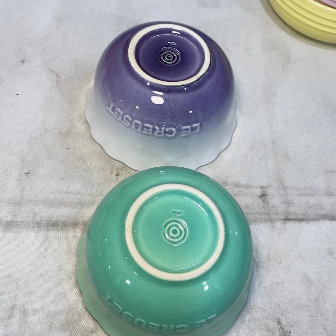 瓷微瑕陶瓷餐具家用 两个精品