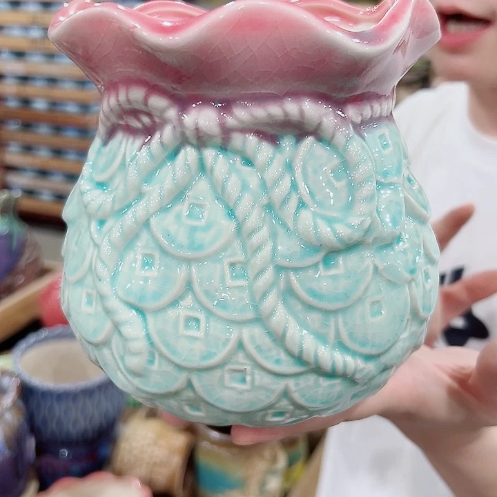 有孔，满10元发货多肉陶瓷花盆