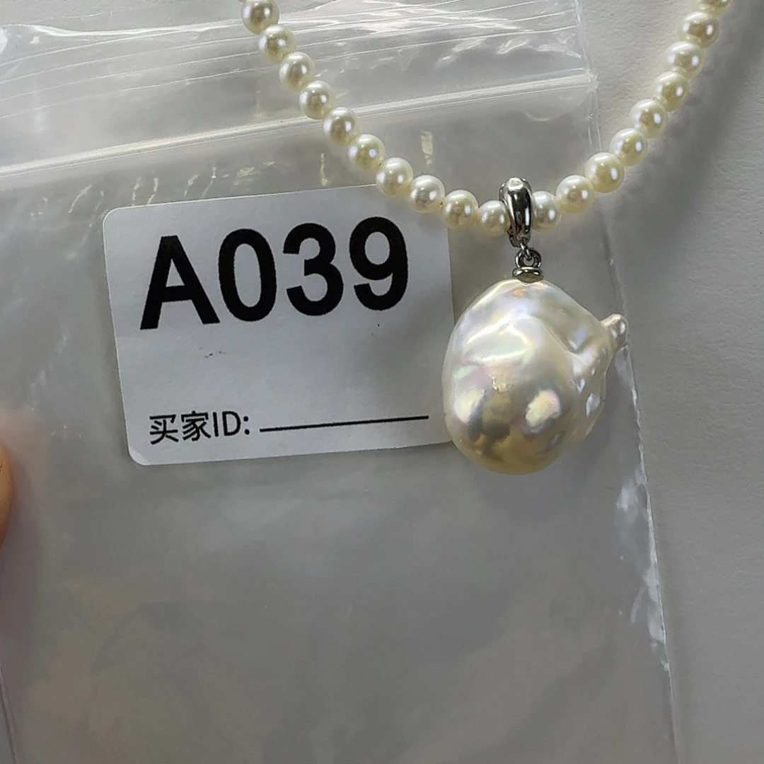 吊坠(不含链)合金淡水珍珠