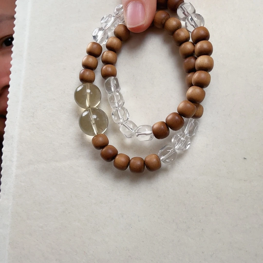 未镶嵌水晶手链大气上档次