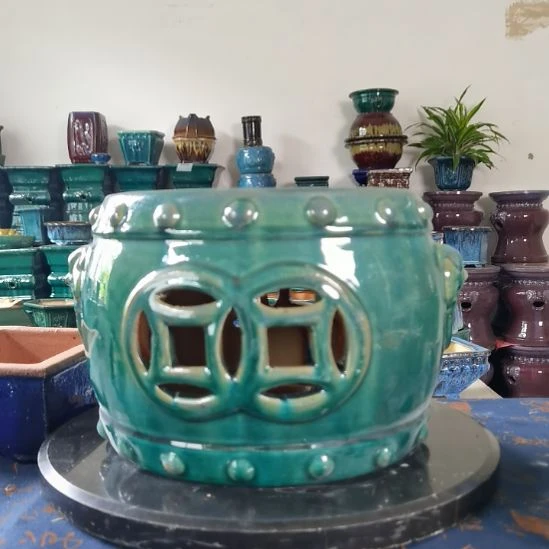 丰彩窑宝石湾花盆