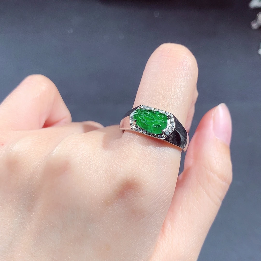 未镶嵌戒指翡翠翡翠