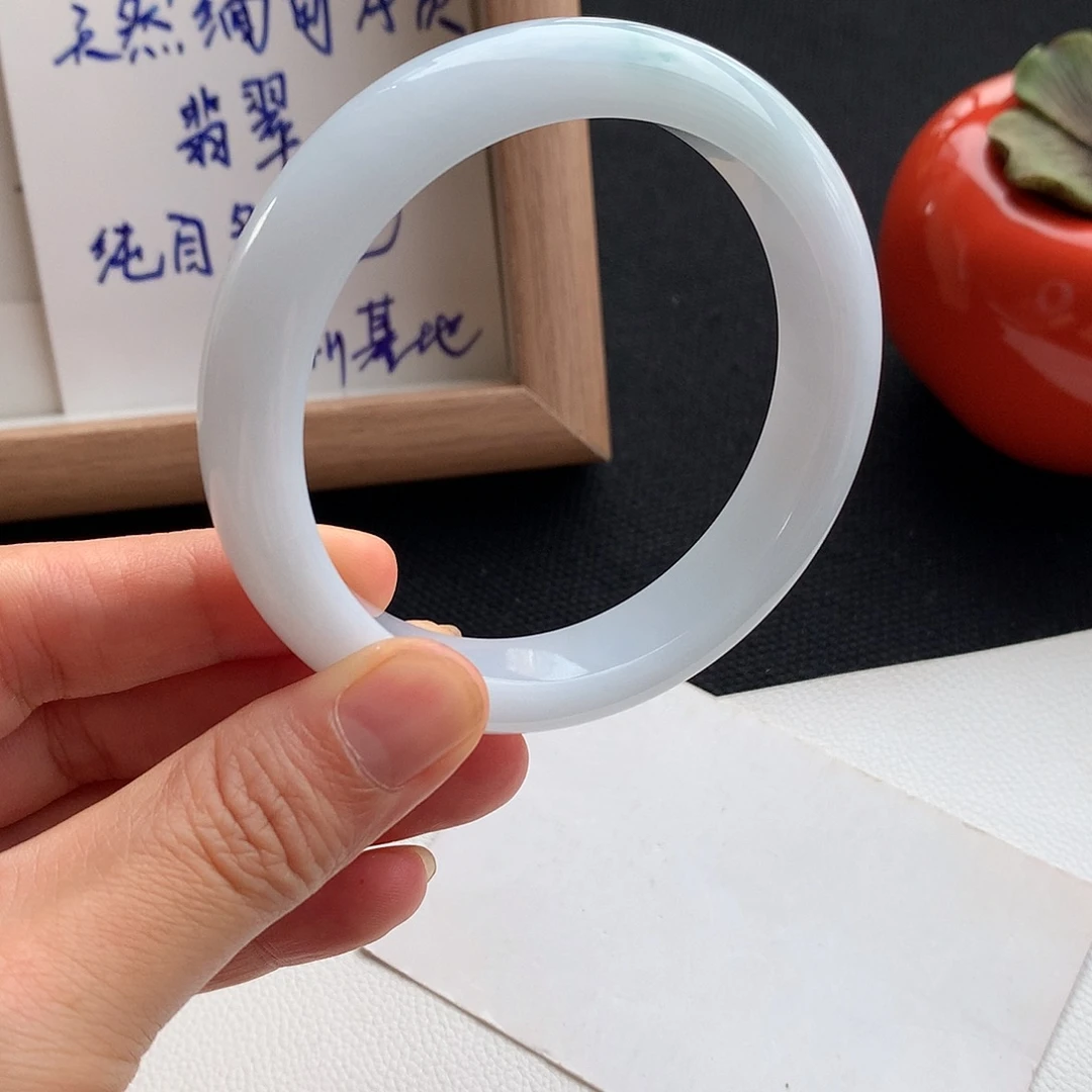 翡翠未镶嵌手镯9号58.5