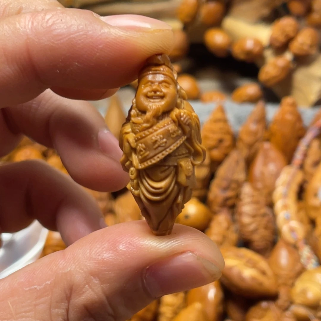 橄榄核手串/手链财神爷060