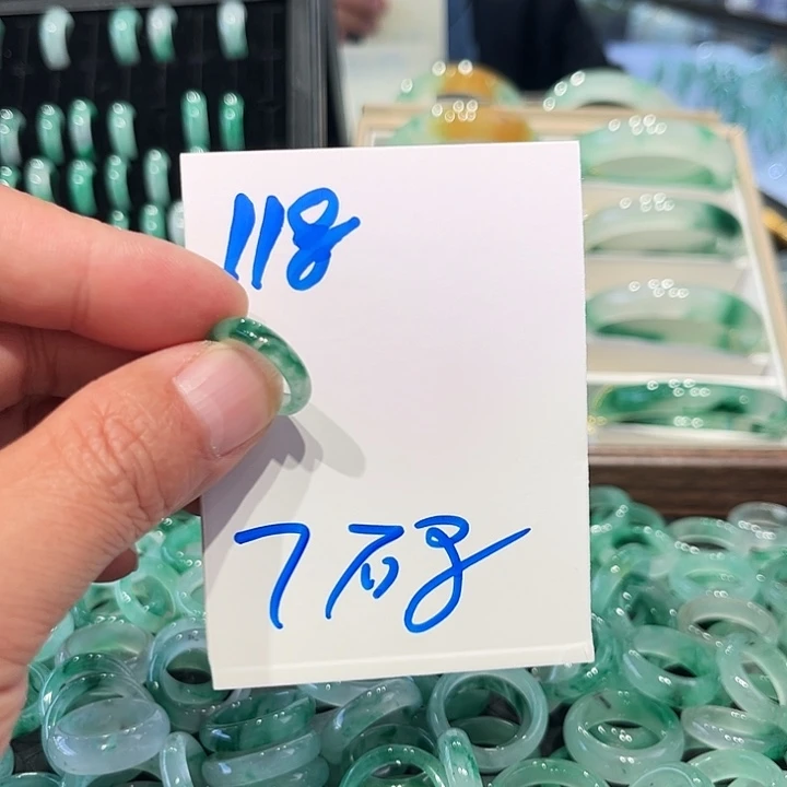 石英质玉未镶嵌戒圈