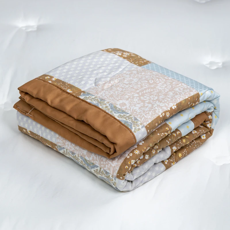【京会社】四季通用水洗棉童被100*115cm迎百福
