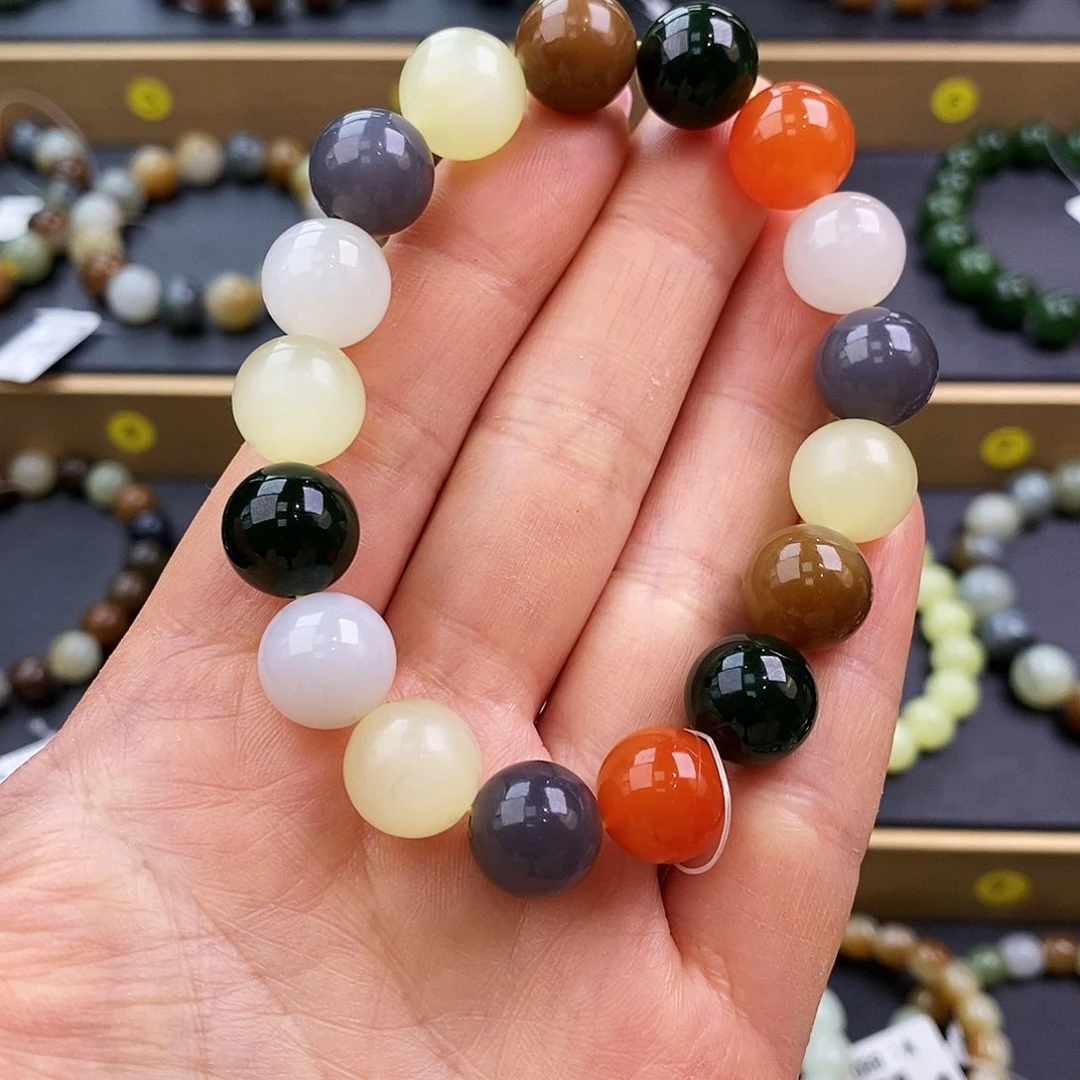 和田玉手链未镶嵌