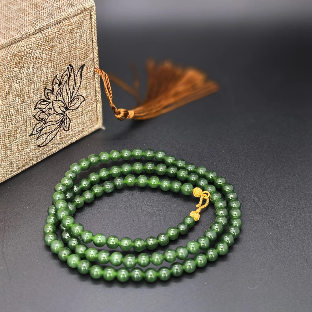 MT818P和田玉（碧玉）项链