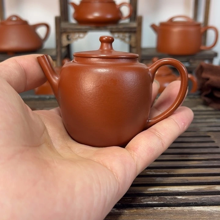 紫砂茶壶原矿紫砂手工制作