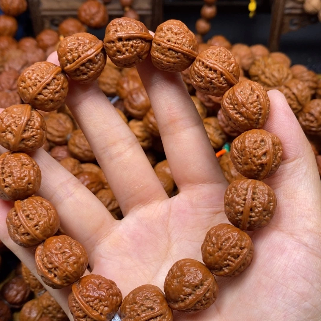 文玩核桃手串小肉筋麒麟