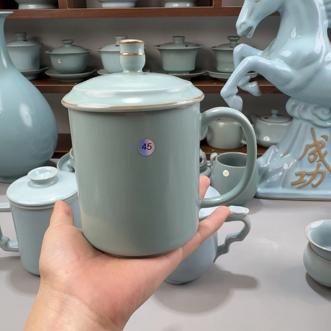 瓷其他特价汝窑仿古釉办公杯