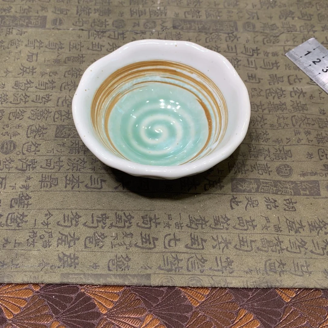 陶景德镇粗陶复古盘碗微瑕