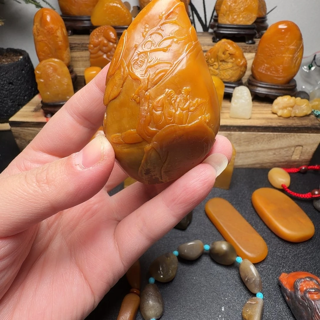 刘***n寿山石印石田黄石