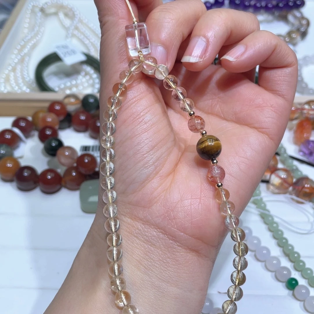水晶手链未镶嵌手串