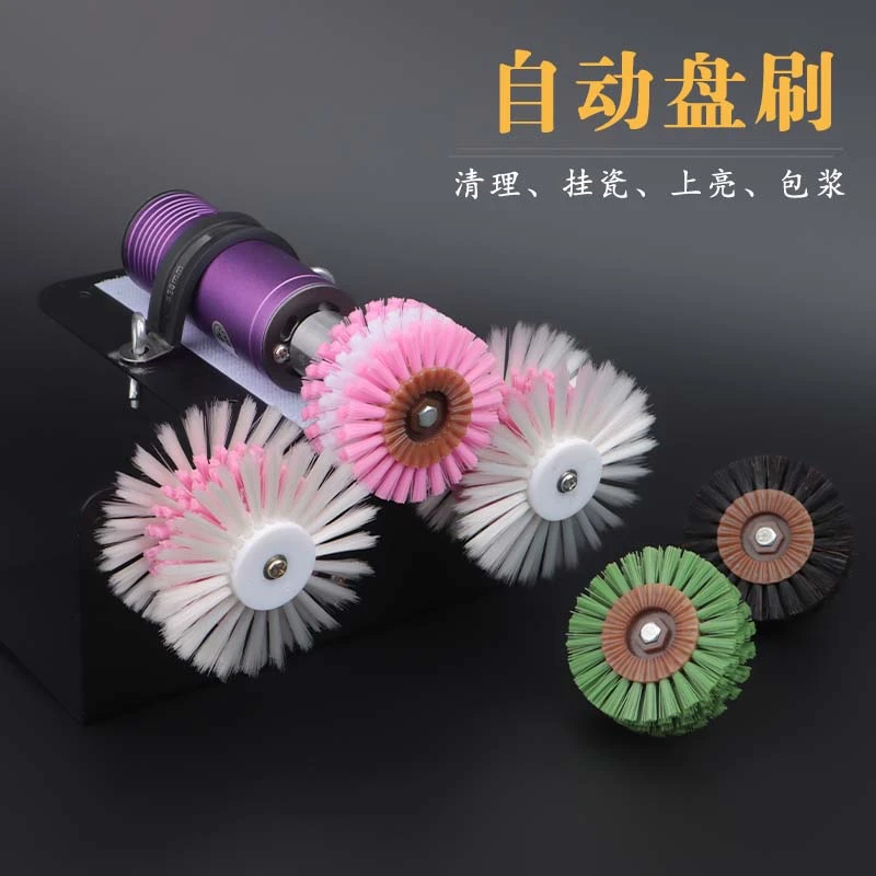 【双串】电动文玩刷全自动盘串机金刚文玩核桃抛光包浆盘玩打器