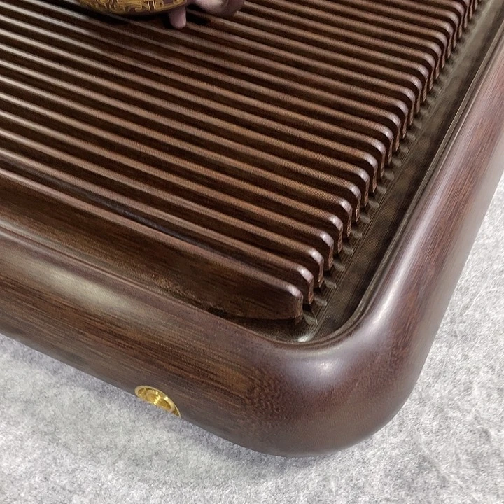 【闪购商品】手****2电木茶盘紫檀色70/40/5