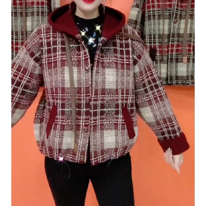 新款时尚休闲百搭妈妈减龄开衫外套