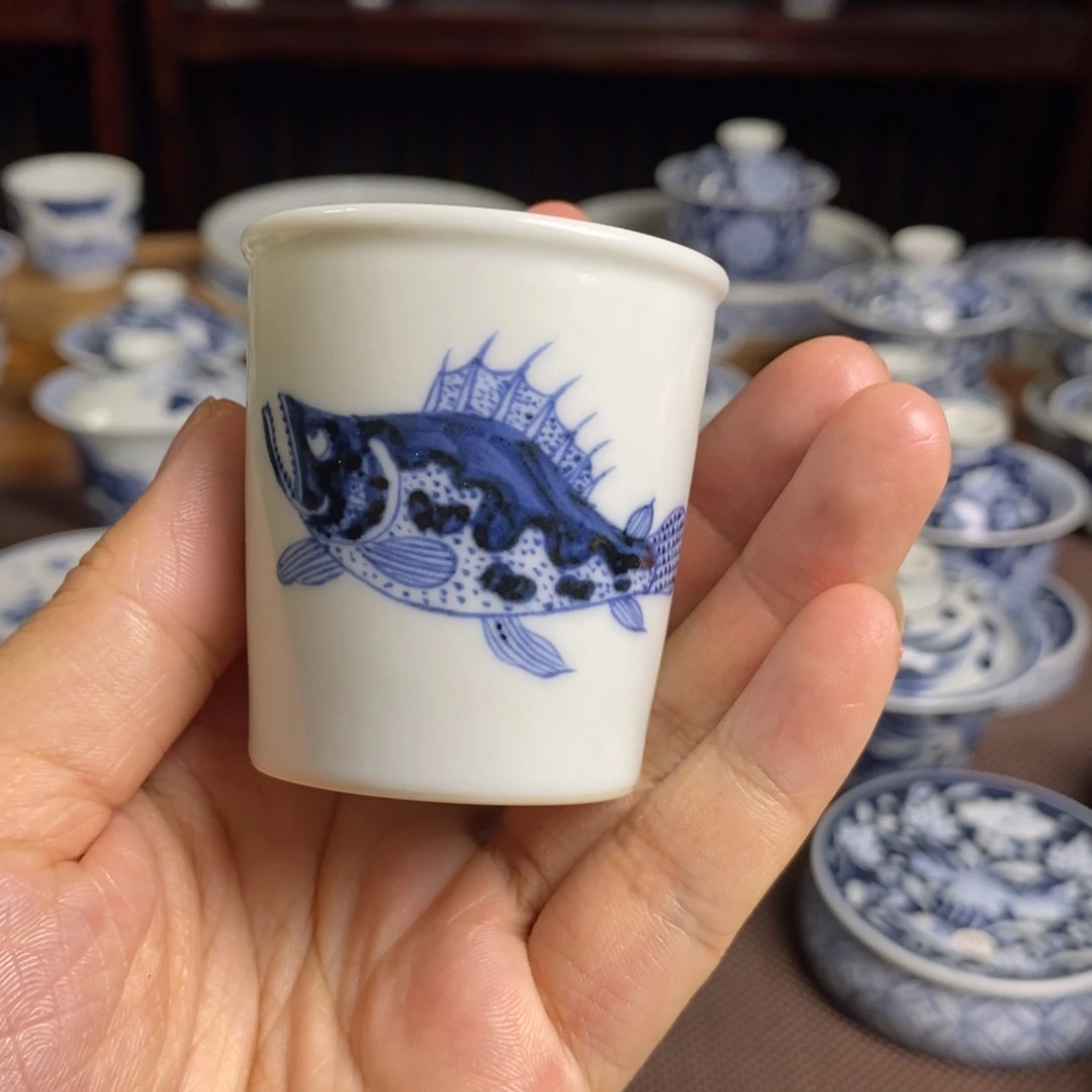 杯景德镇手工手绘陶瓷