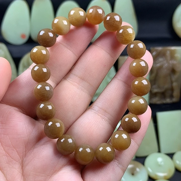 和田玉未镶嵌套链