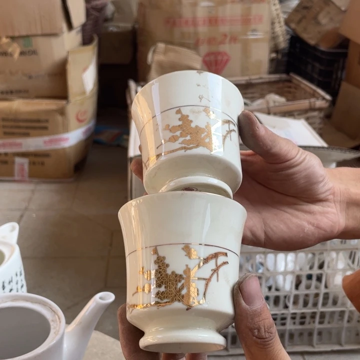 杯陶瓷艺术摆件摆件