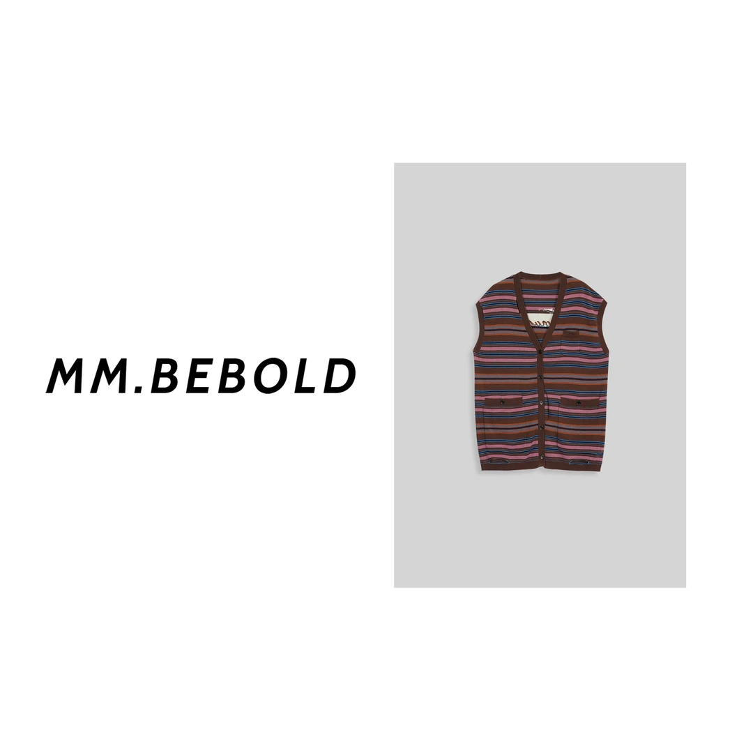 【妙姐精选】时尚百搭V领针织马甲LJL25835