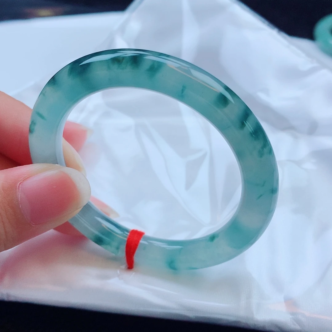 翡翠未镶嵌手镯天然缅甸翡翠A货手镯