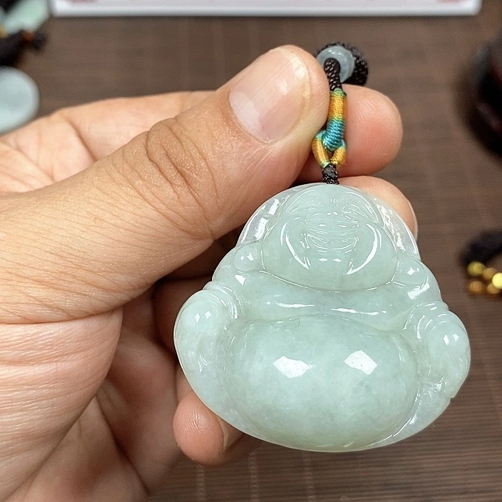 颈饰未镶嵌翡翠天然翡翠玉A货配证书
