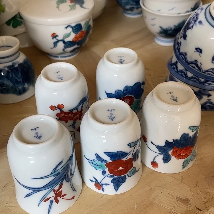 瓷片027 一人直播，看品直播间说序号