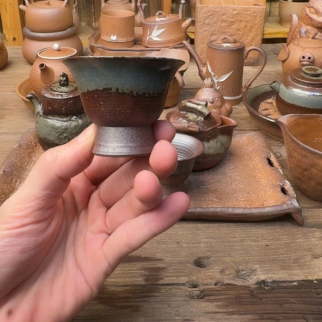 原矿老岩泥茶器系列