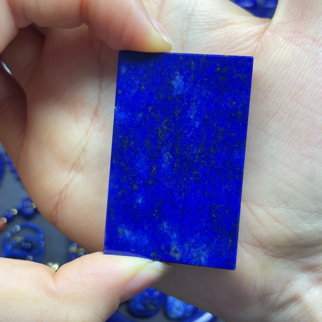 青金石未镶嵌无事牌