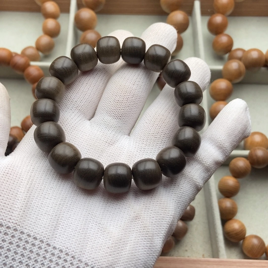 禅***为檀香木手串/手链12.13阴沉焦糖手串