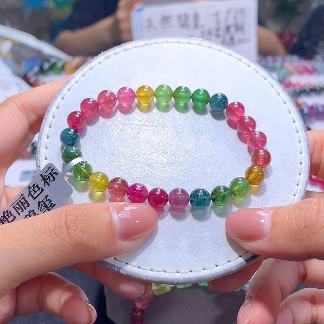 【闪购商品】未镶嵌手串碧玺7.4m