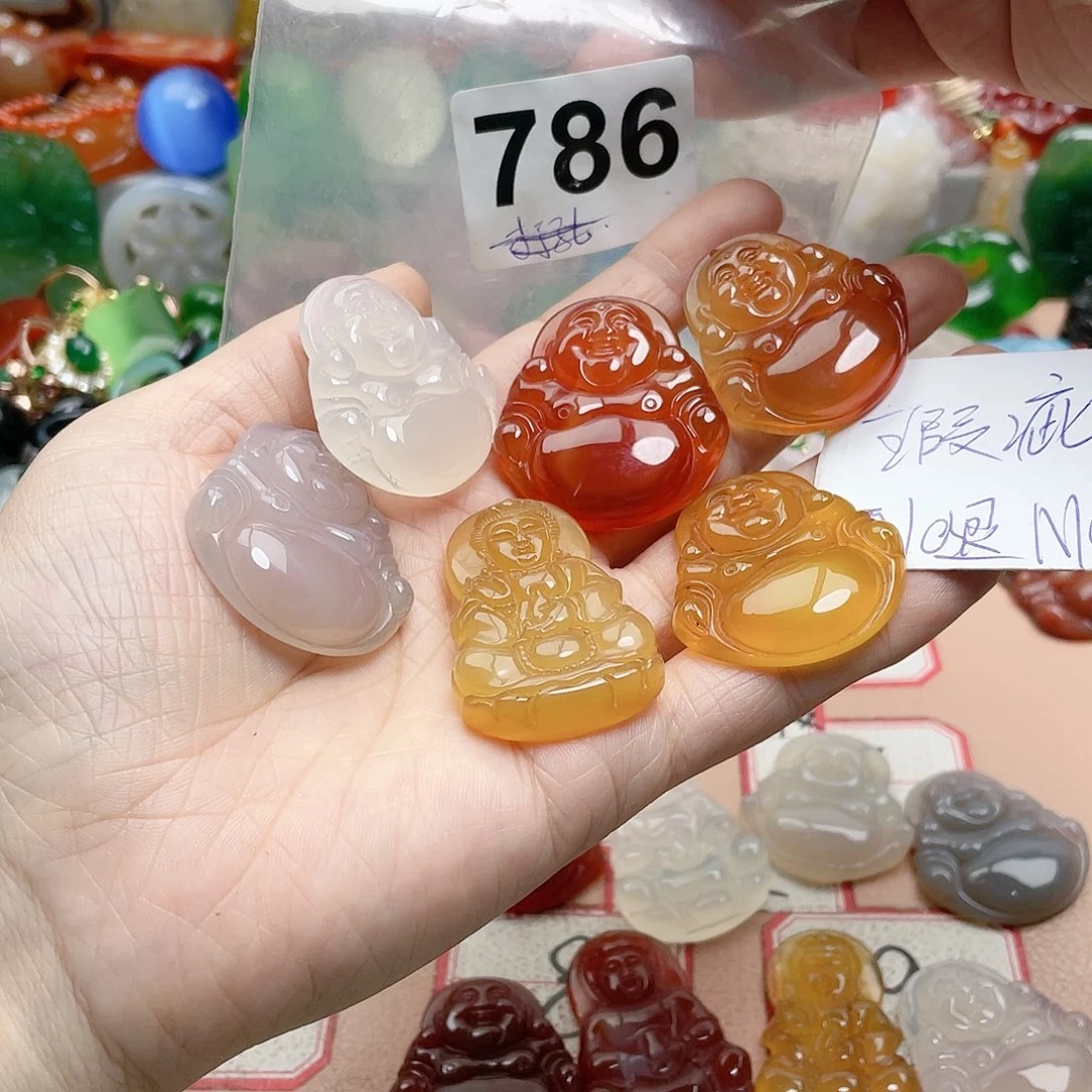 合金颈饰玛瑙/玉髓吉****7